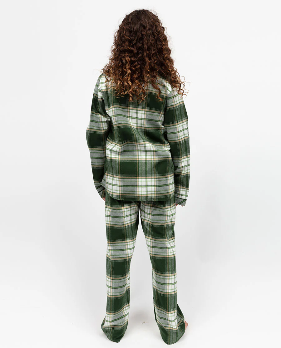 Fern Kids Unisex Brushed Check Pyjama Set - Image 3