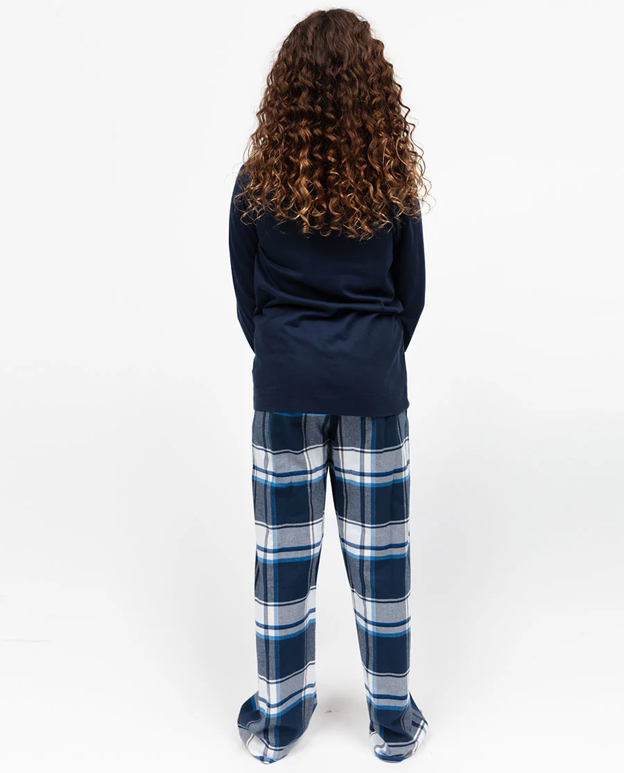 Frosty Kids Unisex Jersey T-shirt and Brushed Check Pyjama Set - Image 3