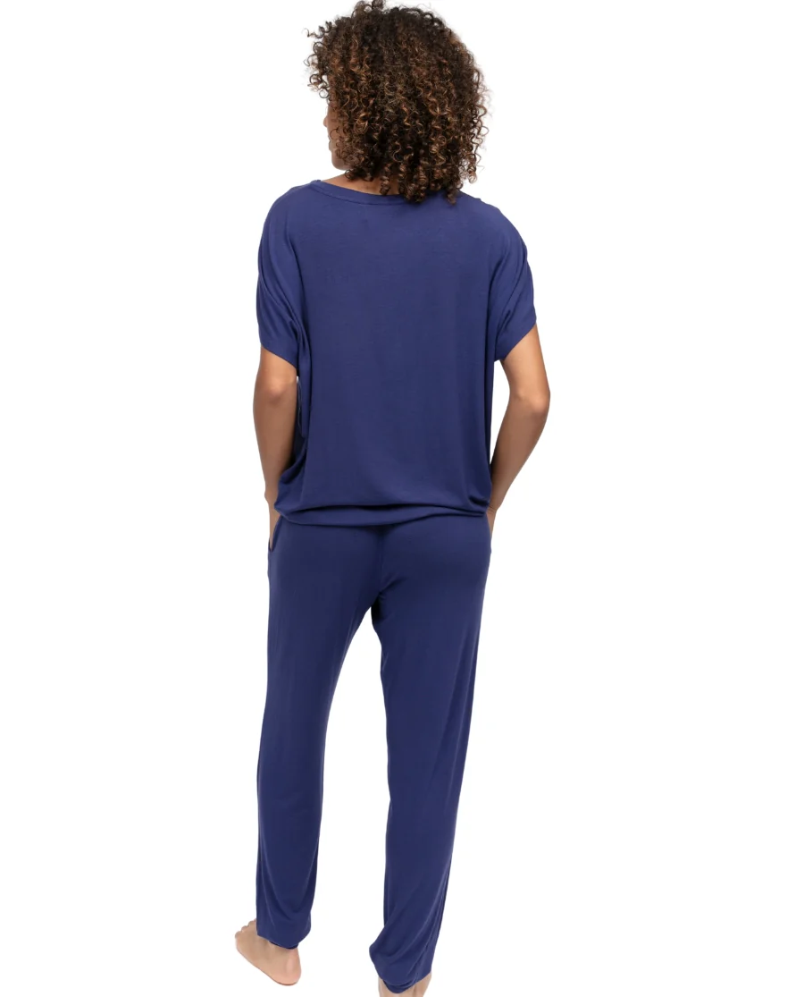 Indigo Womens Slouch Jersey Pyjama Set - Image 3