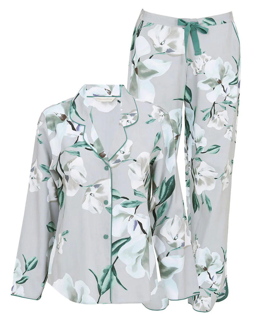 Kallie Womens Floral Print Pyjama Set - Image 4
