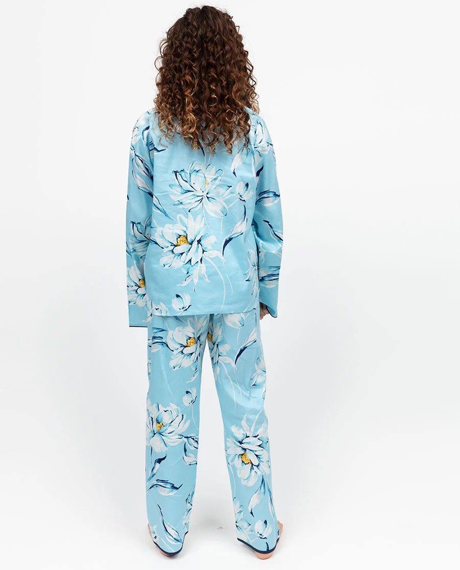 Madelyn Girls Floral Print Pyjama Set - Image 3