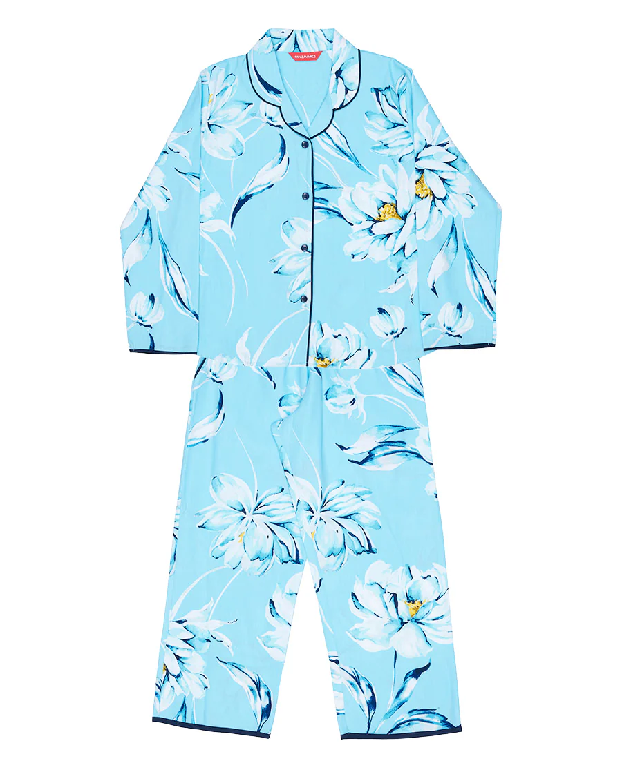 Madelyn Girls Floral Print Pyjama Set - Image 4