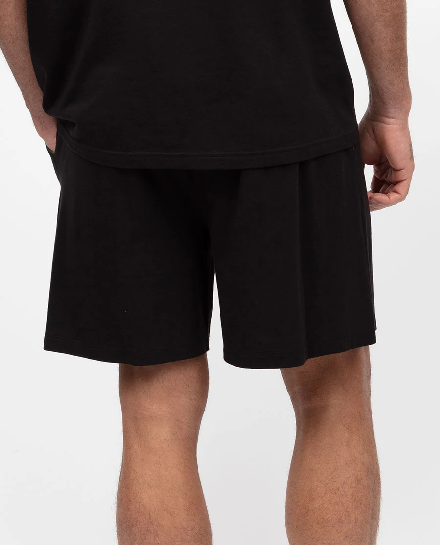 Olive Mens Jersey Shorts - Image 2